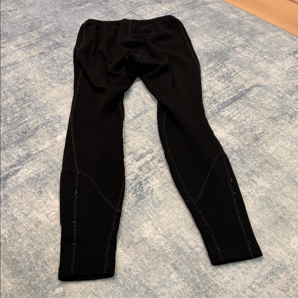 Rare Women’s ibex wool leggings tights pants size small black - Picture 5 of 5